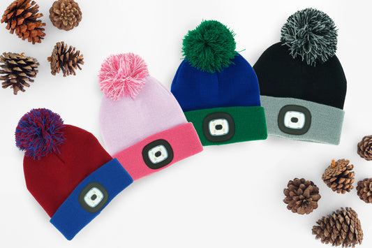 Kids Rechargeable LED Beanie