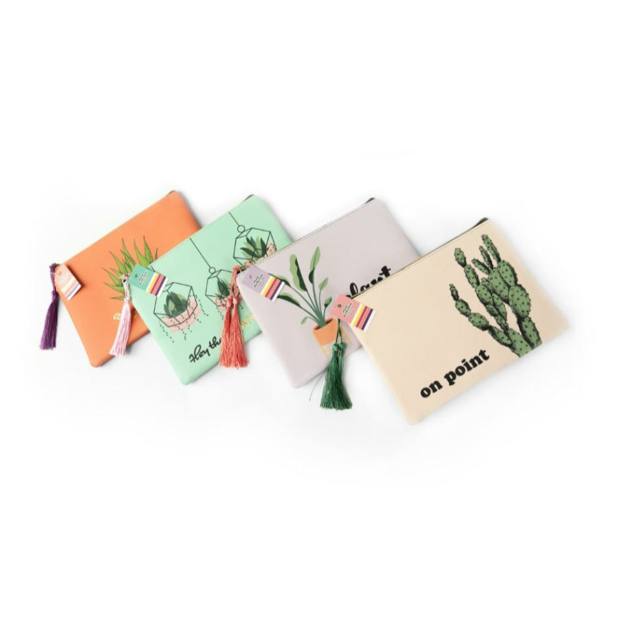 Plant Perfection Cosmetic Bags