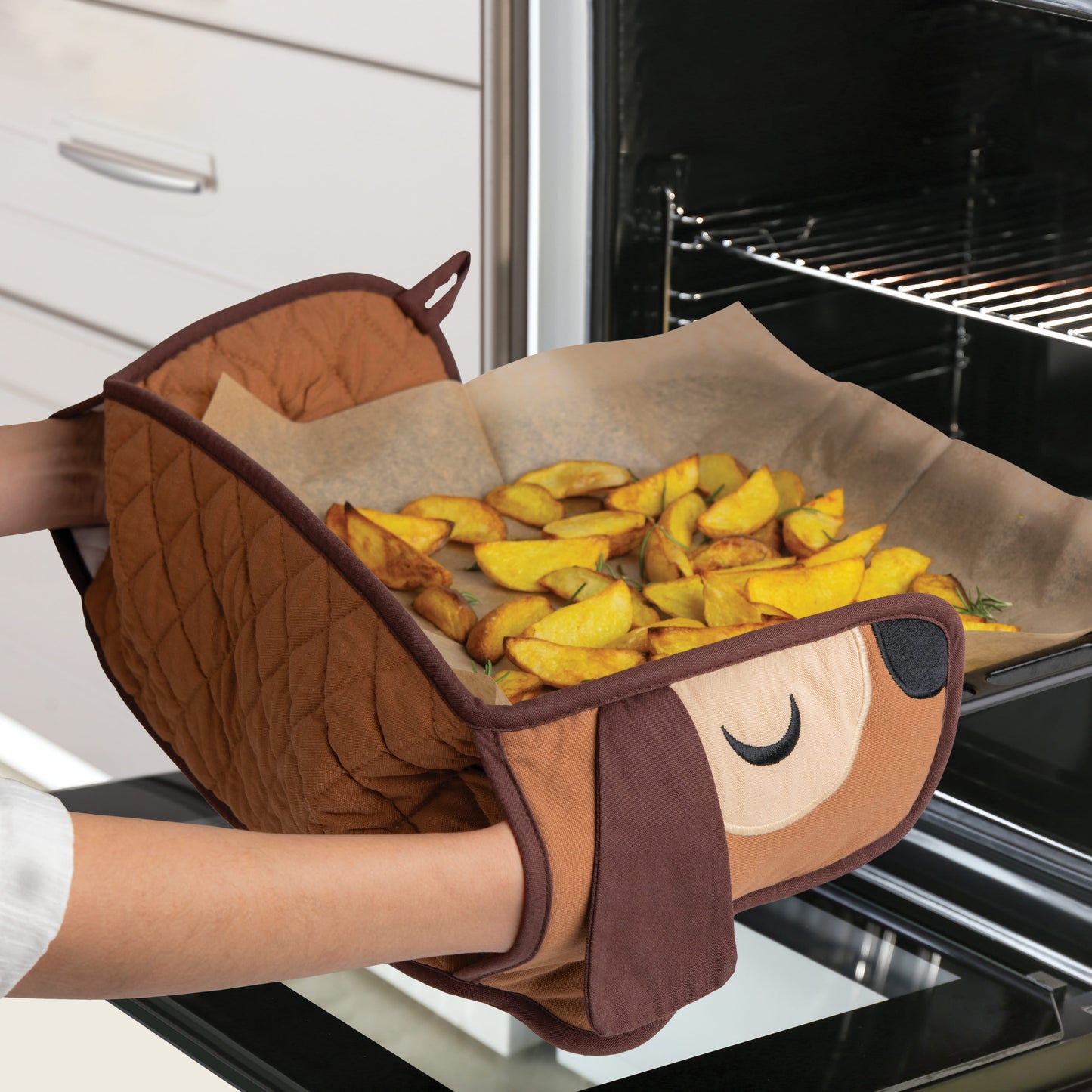 Hot-Dog Mitts Double Oven Mitts
