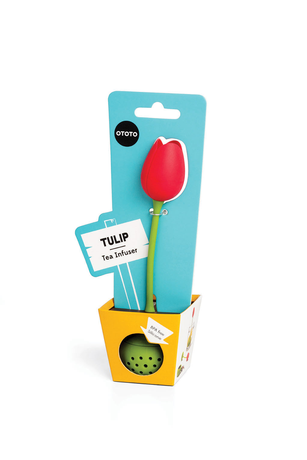 Red Tulip Tea Infuser