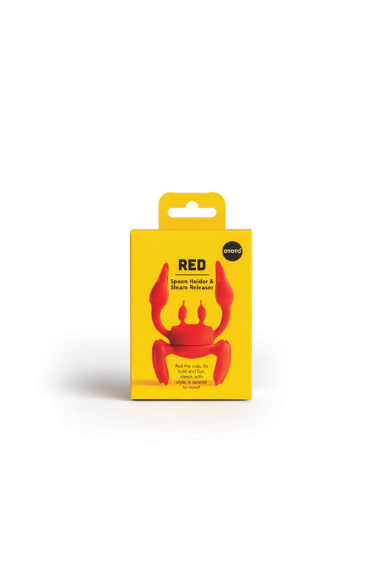 Red Spoon Holder & Steam Releaser