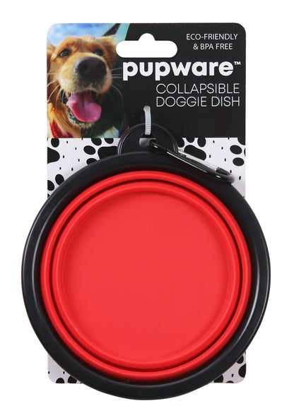 Collapsible Silicone Dog Bowl