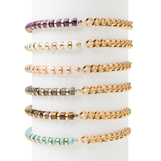 Bracelet Bar Chain Reaction Collection