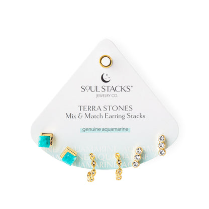 Terra Stone Mix & Match Earring Stacks