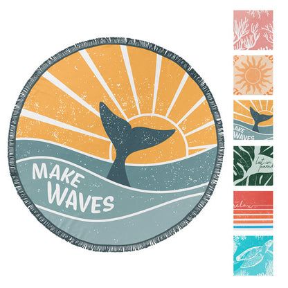 60" Round Beach Towels