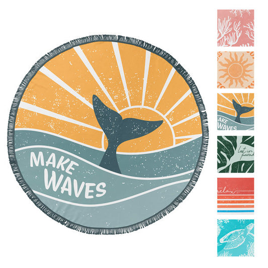 60" Round Beach Towels