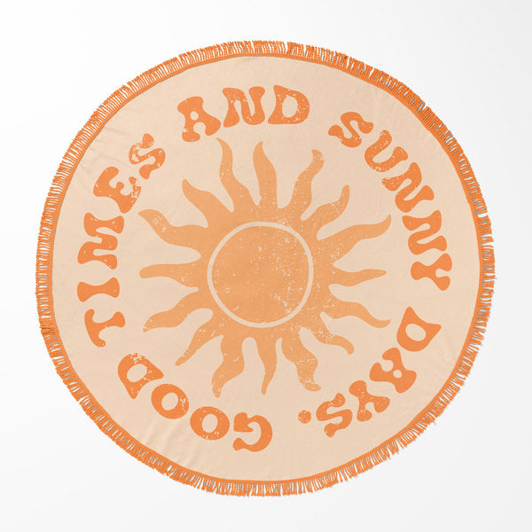 60" Round Beach Towels