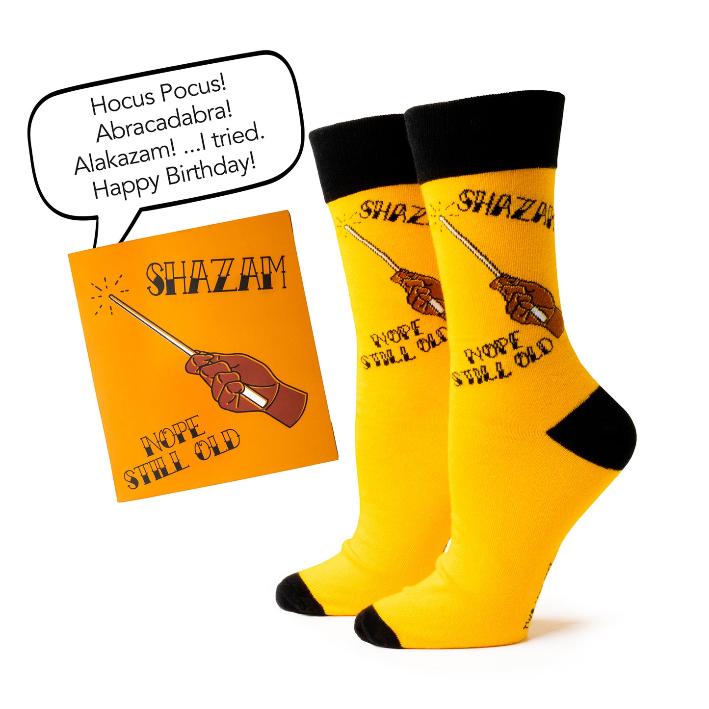 It's Yo Birthday Gift Card Sock Set