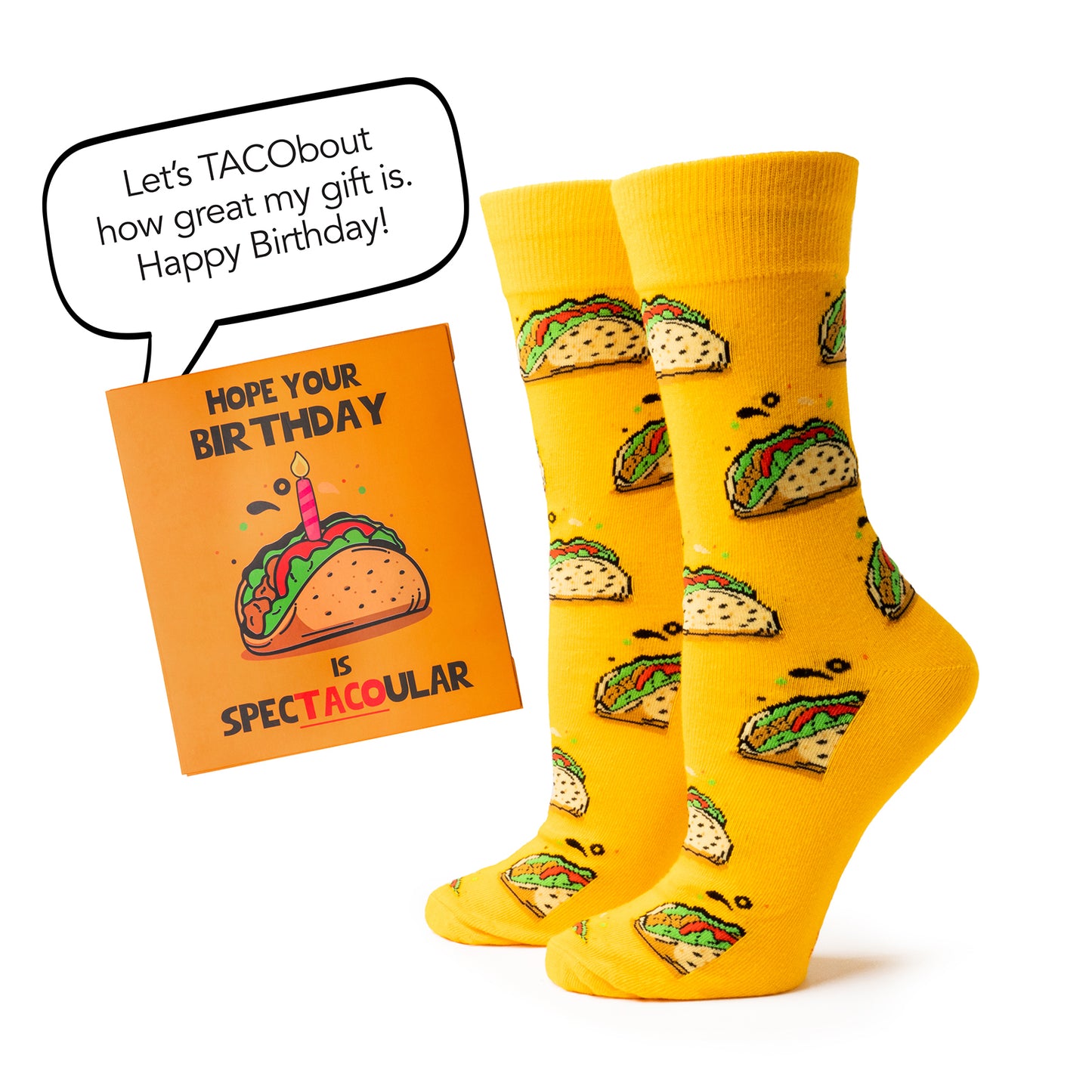 It's Yo Birthday Gift Card Sock Set