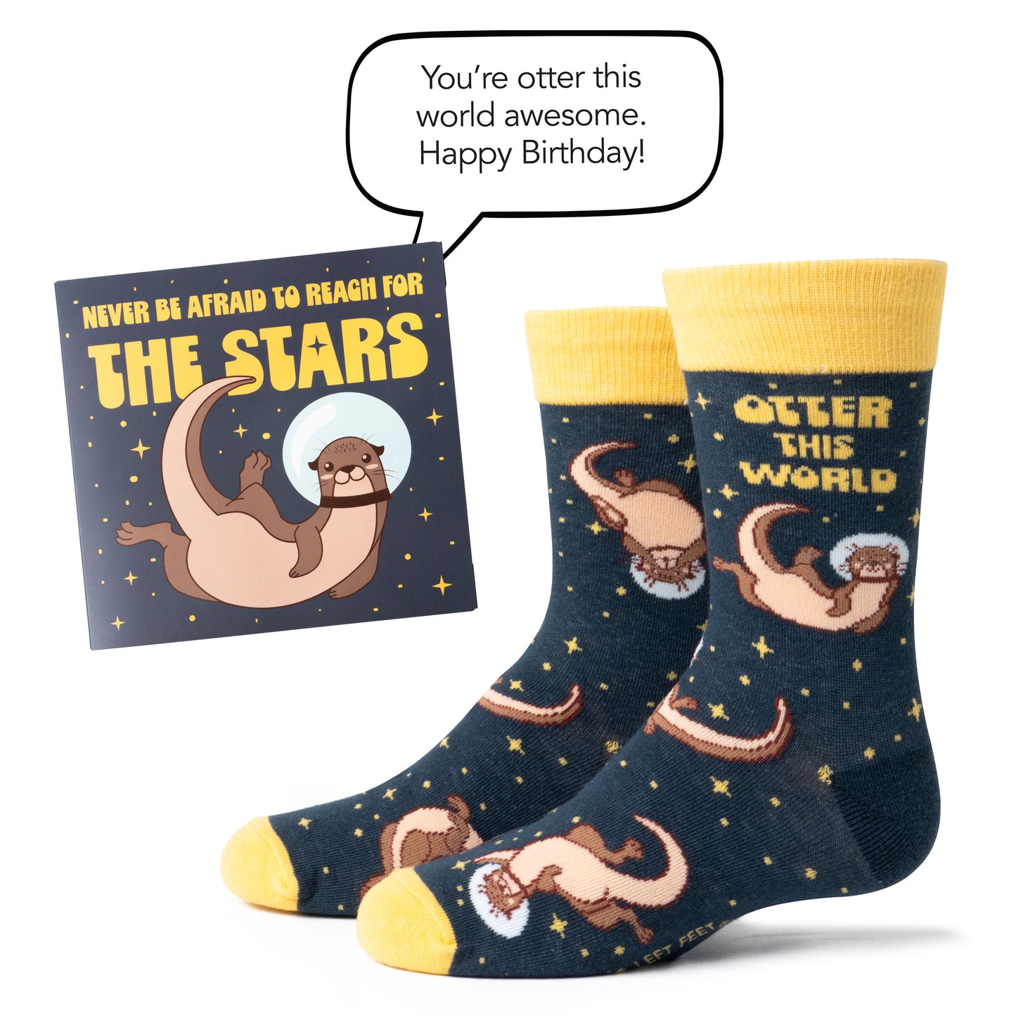 Kids It's Yo Birthday Gift Card Sock Set