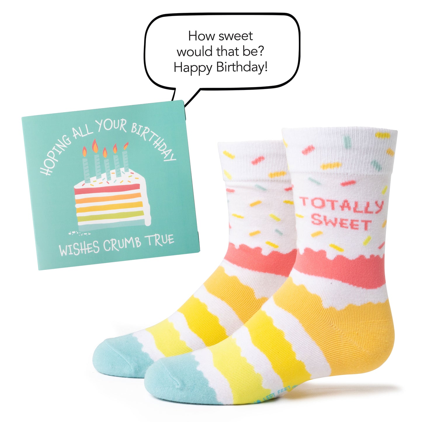 Kids It's Yo Birthday Gift Card Sock Set