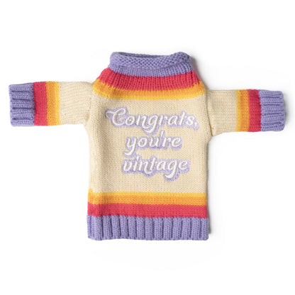 It's Yo Birthday Wine & Bottle Sweater
