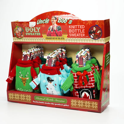Uncle Bob's Ugly Wine Bottle Sweaters