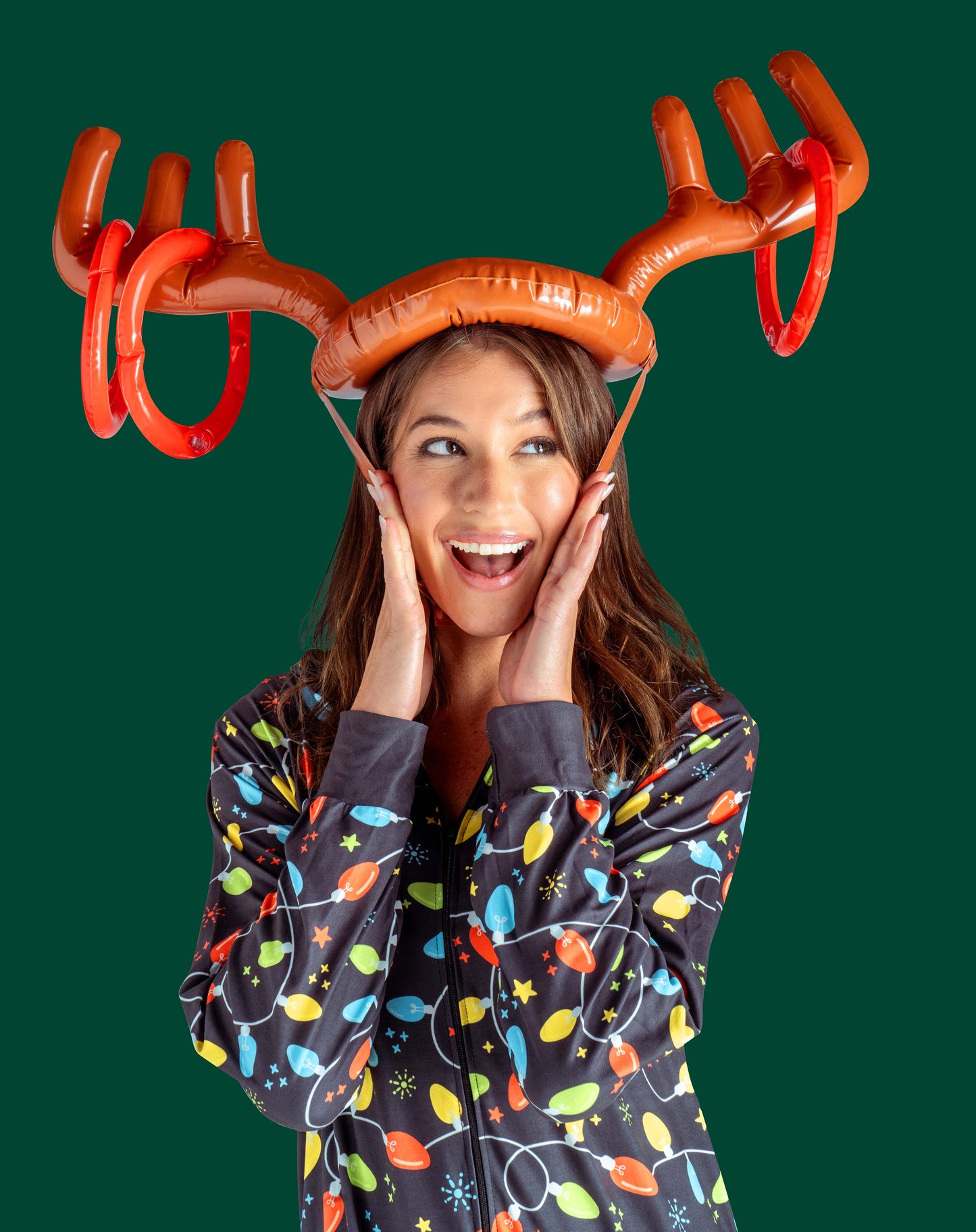Inflatable Antler Ring Toss