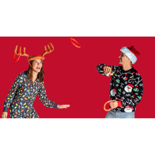 Inflatable Antler Ring Toss