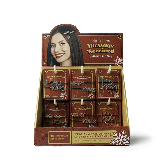 Holiday Bling Hair Clips