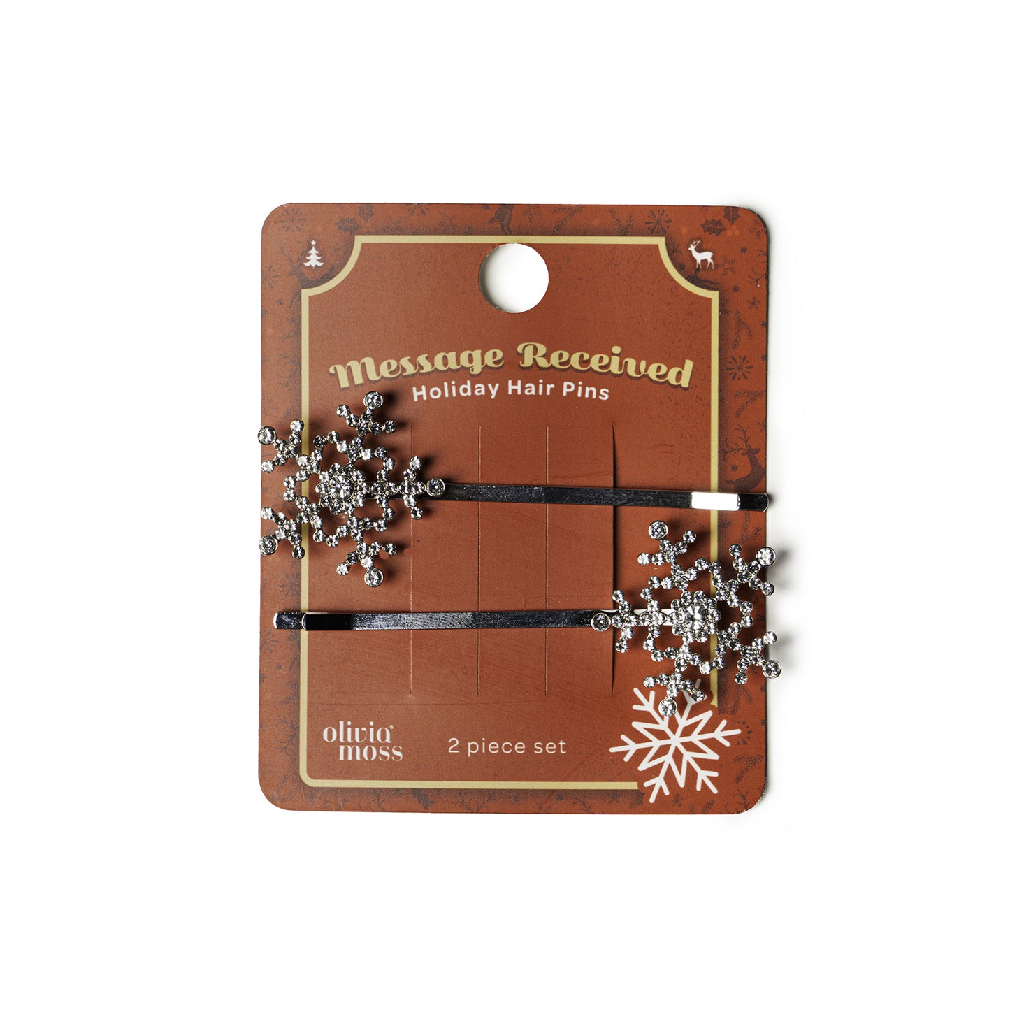 Holiday Bling Hair Clips