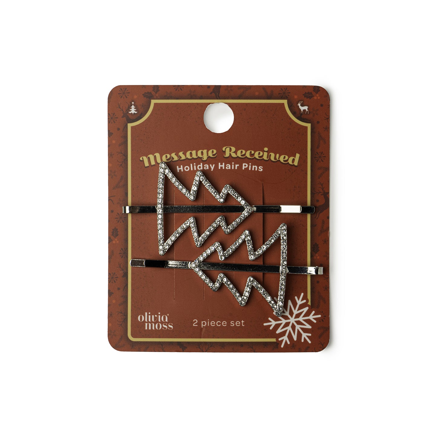 Holiday Bling Hair Clips
