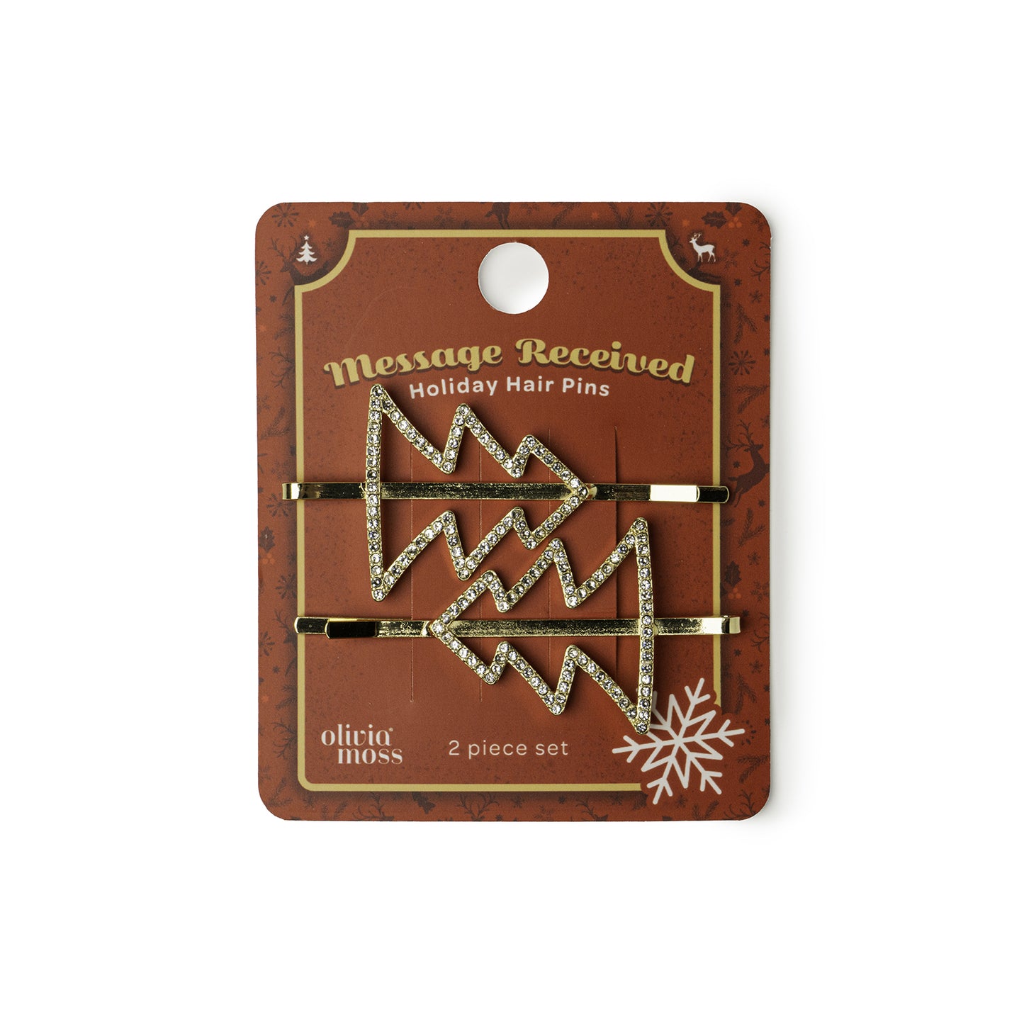 Holiday Bling Hair Clips
