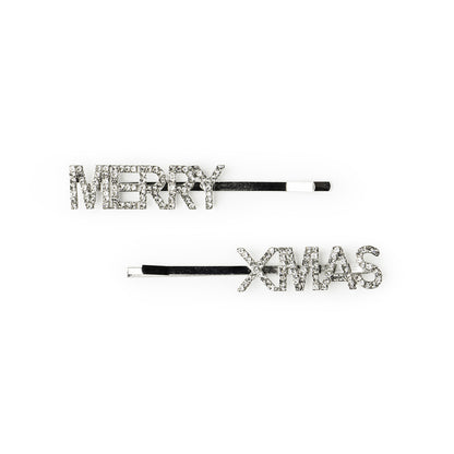 Holiday Bling Hair Clips