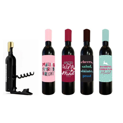 Holiday 3-in-1 Magentic Wine Bottle Cap Opener