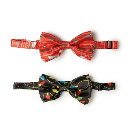 Lotsa LITES! Flashing Holiday Bowtie