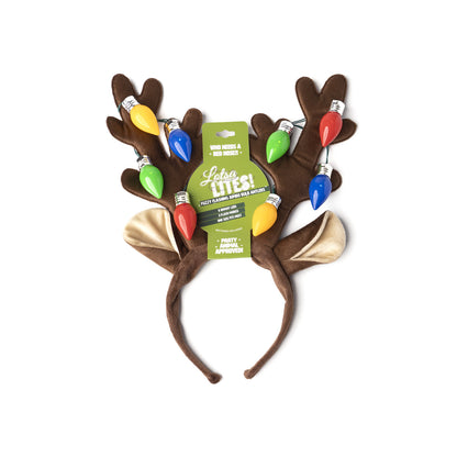 Lotsa LITES! Jumbo Light-Up Antler Headband