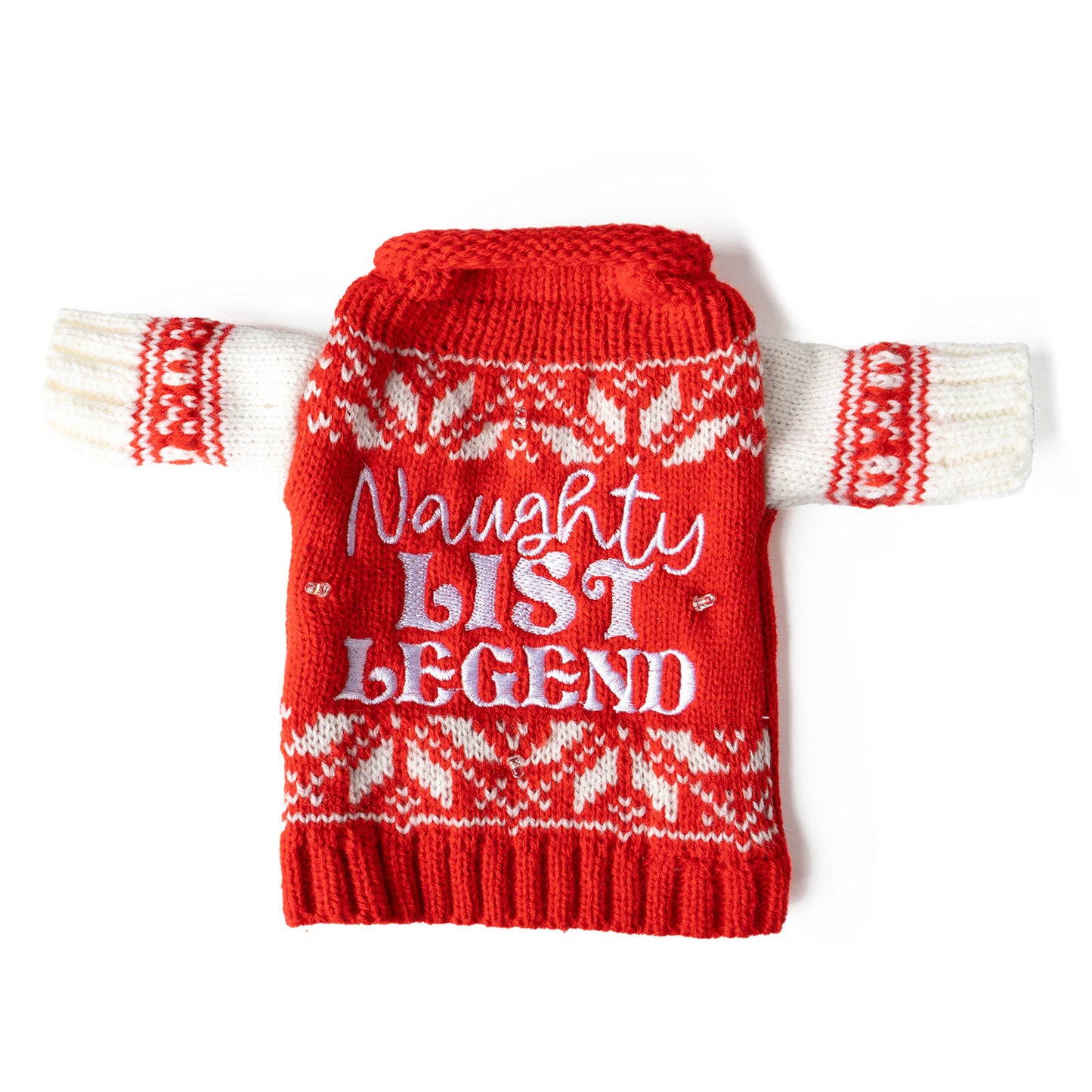Uncle Bob’s Light-Up Wine & Bottle Sweater