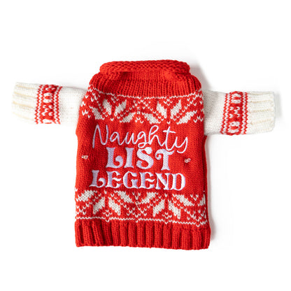Uncle Bob’s Light-Up Wine & Bottle Sweater