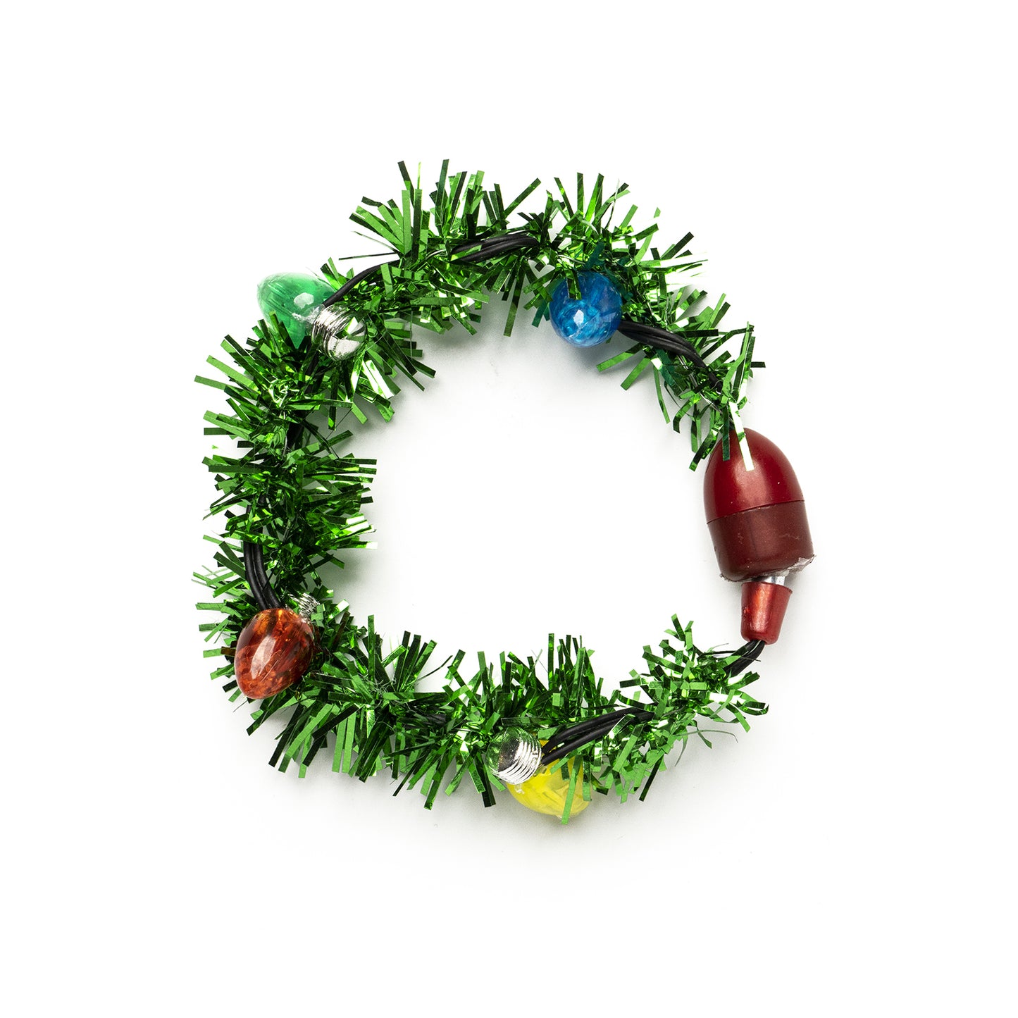 Tacky Tinsel Bulb Bracelet