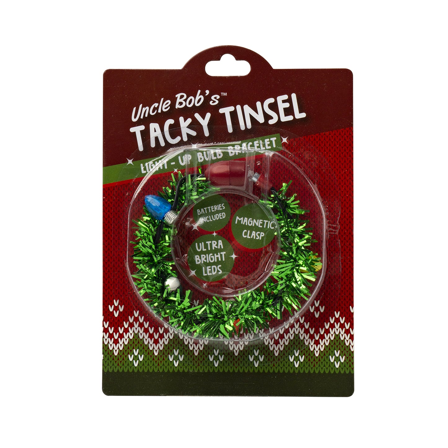 Tacky Tinsel Bulb Bracelet