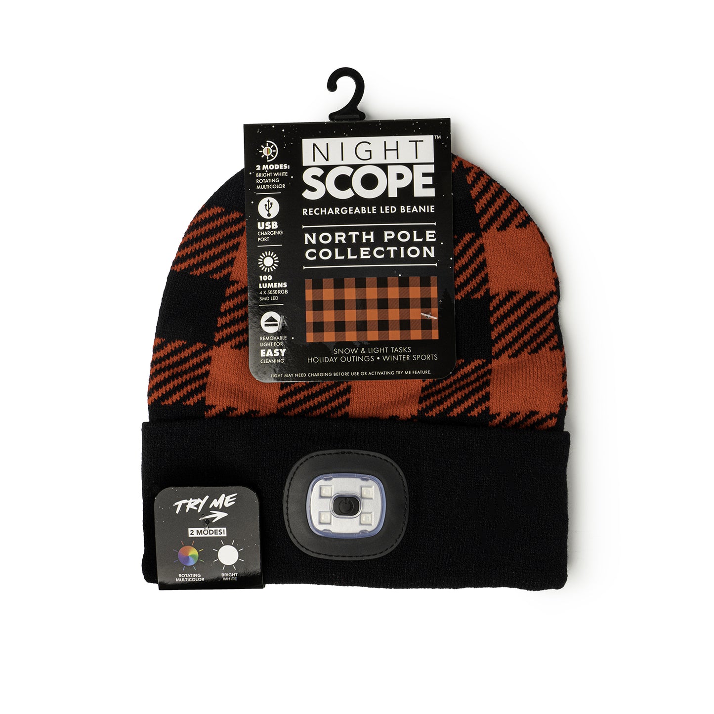 North Pole Rechargeable LED Beanie