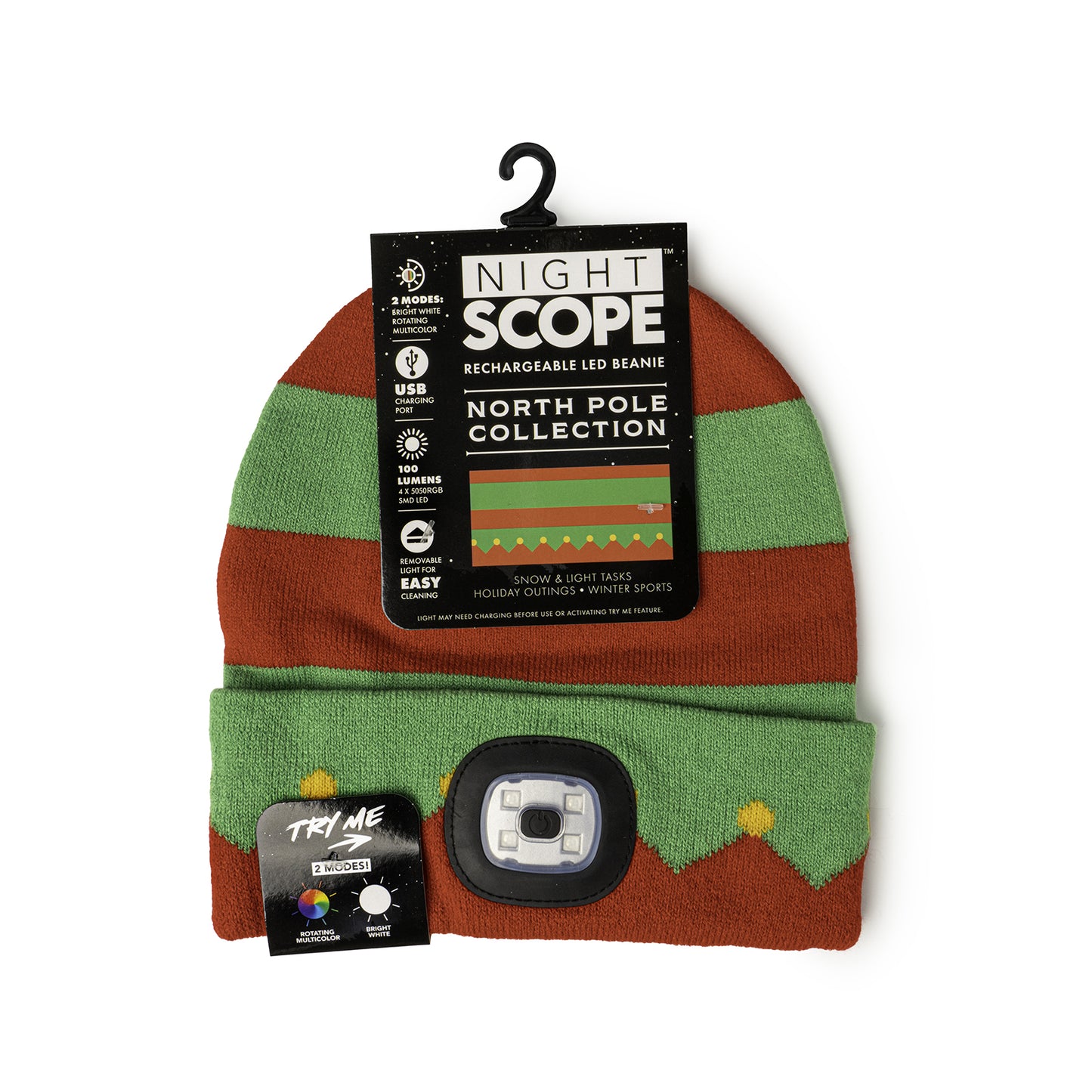North Pole Rechargeable LED Beanie