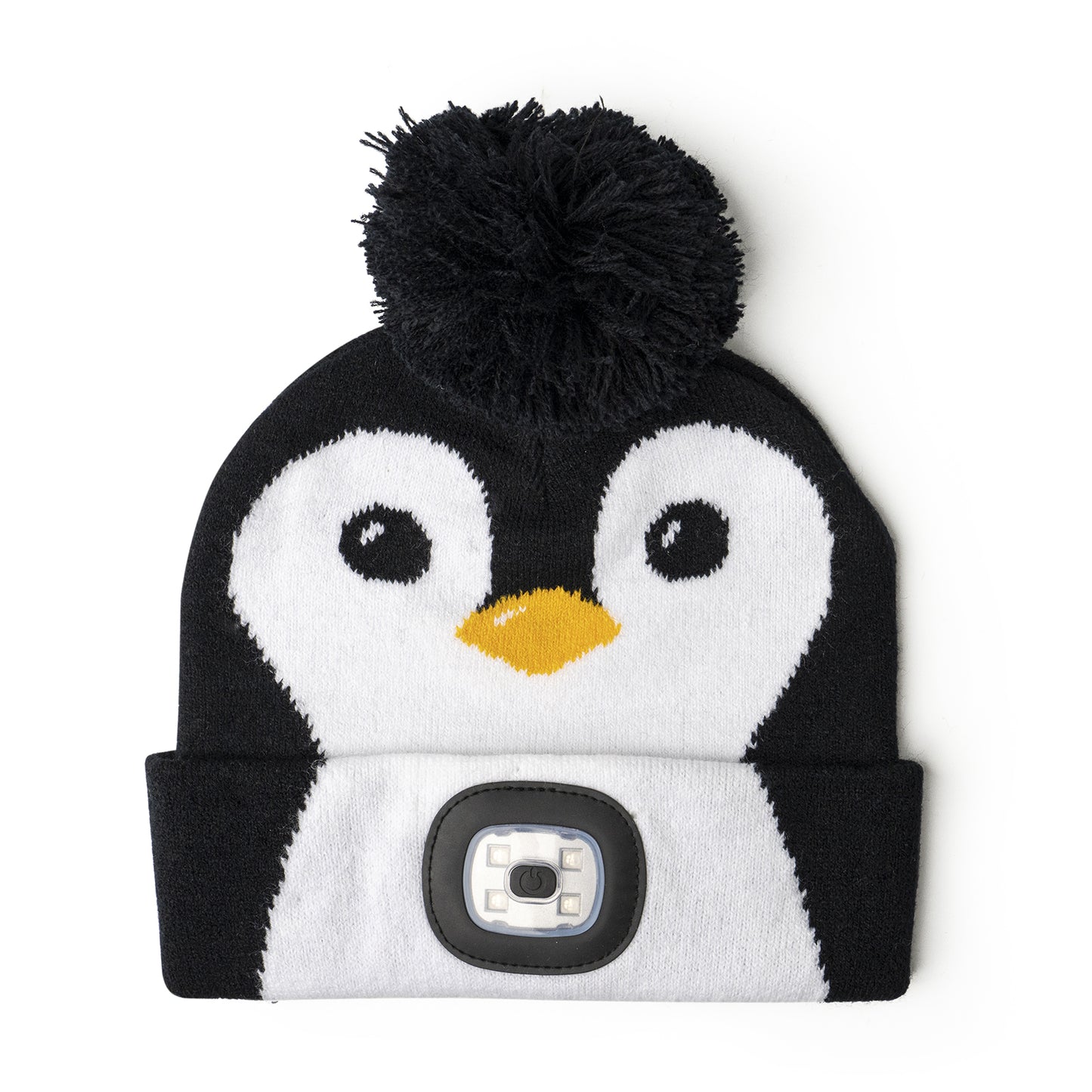 Holiday Kids Rechargeable LED Pom Hat