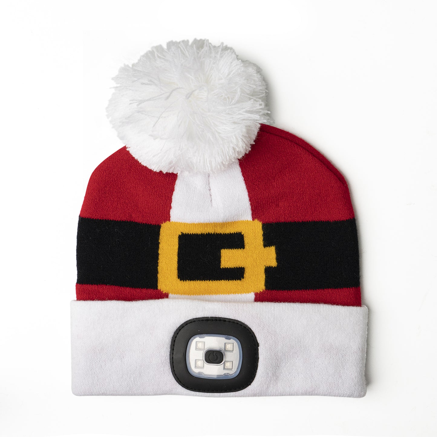 Holiday Kids Rechargeable LED Pom Hat