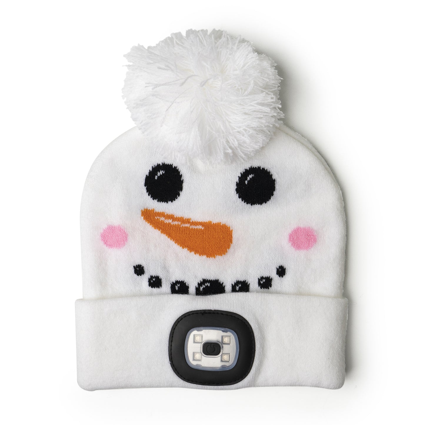 Holiday Kids Rechargeable LED Pom Hat