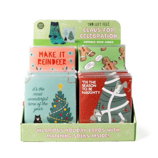 Holiday Gift Card And Sock Set