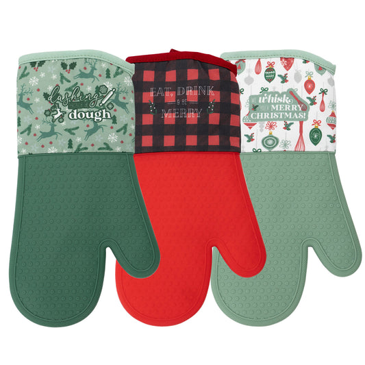 Holiday Oven Mitts